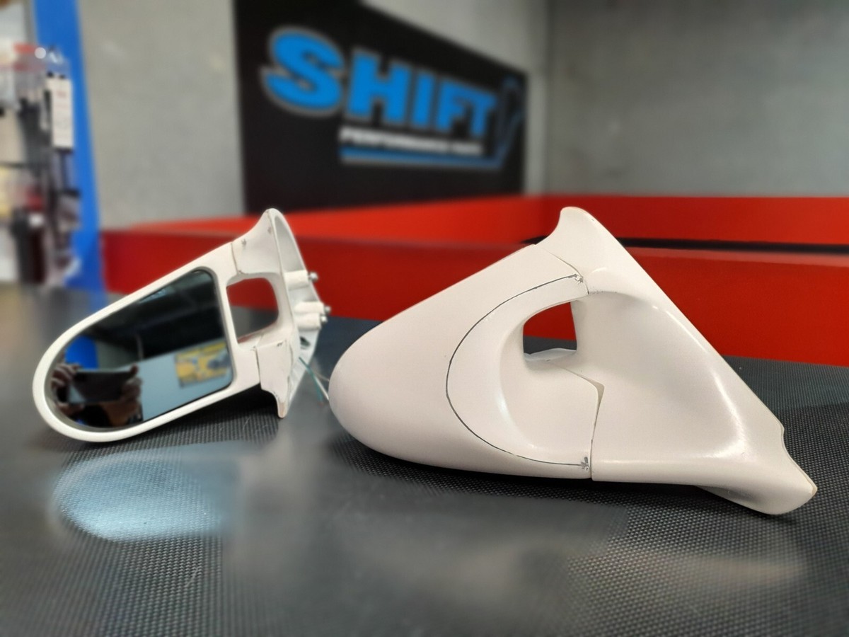 トップス MS91piu1uguale3 SPORT MIRROR Volvo S60 S80 V70 (03-06) Right Side Door Mirror Glass