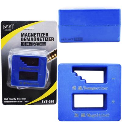 Magnetisierer Entmagnetisierer für Schraubendreherspitzen Schraubbits magnetisches Aufnahmewerkzeug UK
