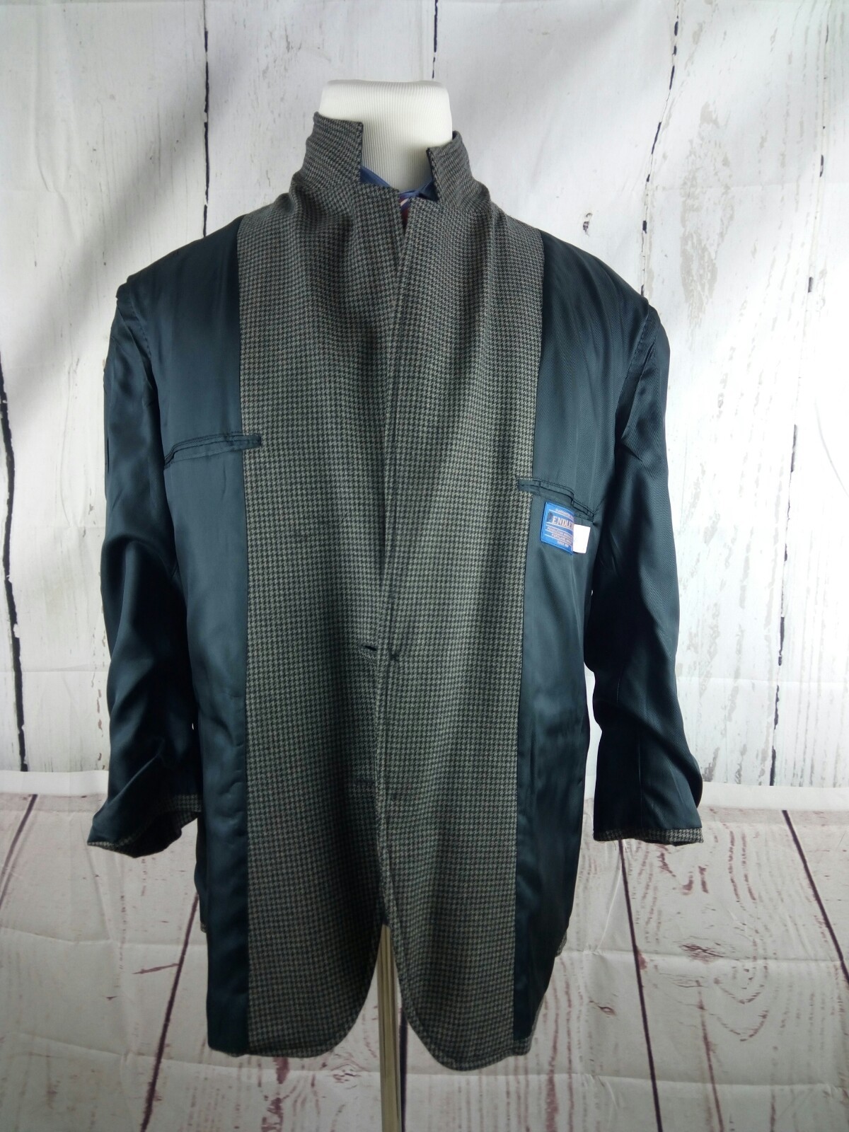 Pendleton 42R 2 Button Multicolor Houndstooth Sui… - image 8