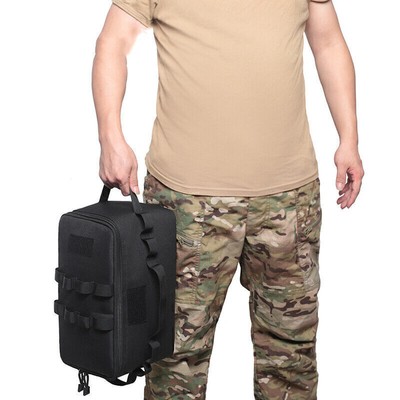 Outdoor Camping Gas Tank Storage Bag Large Capacity Ground Nail Cookware Hold