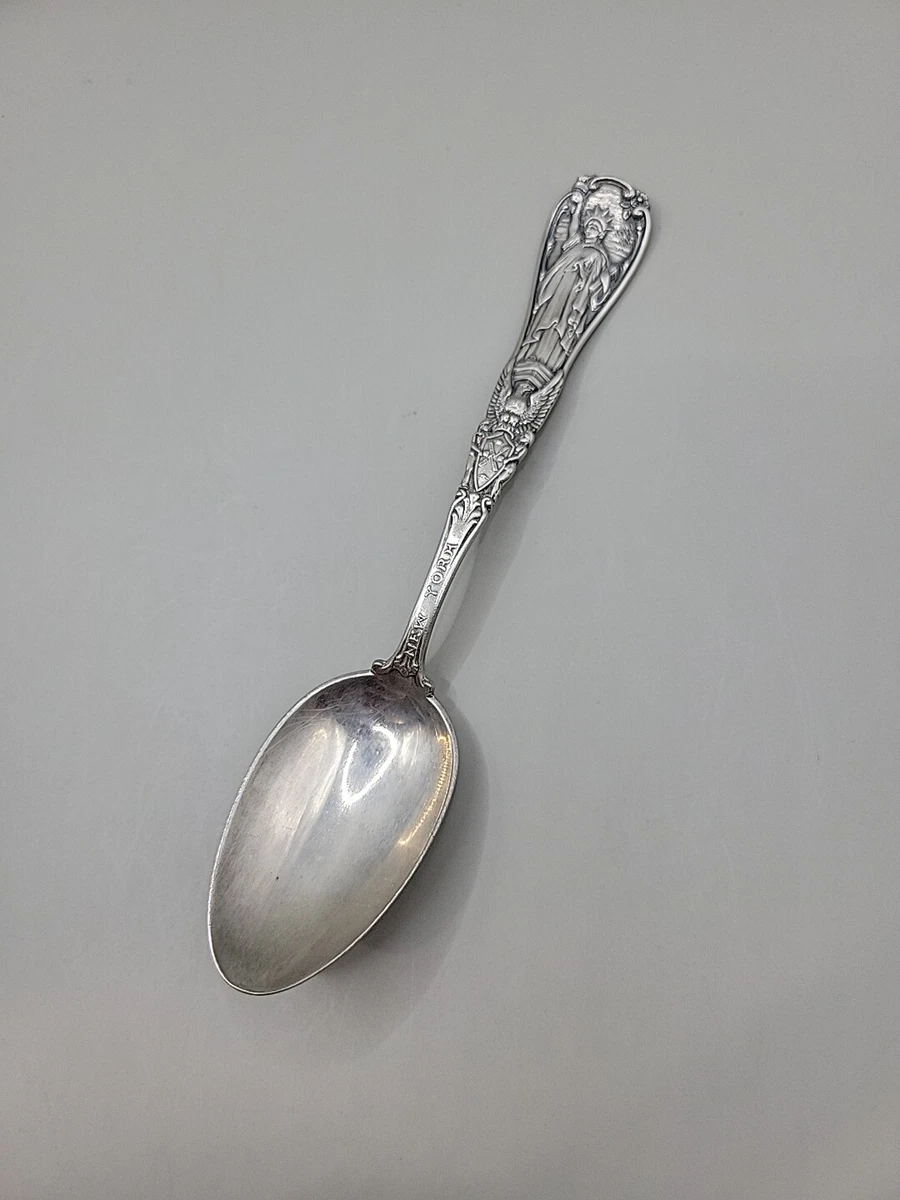 蒂芙尼自由女神美国纯银古工艺品| eBay