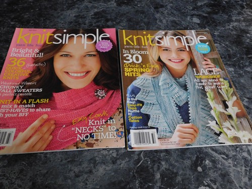 Knit Simple Magazin Lot 2 2012 - 2013