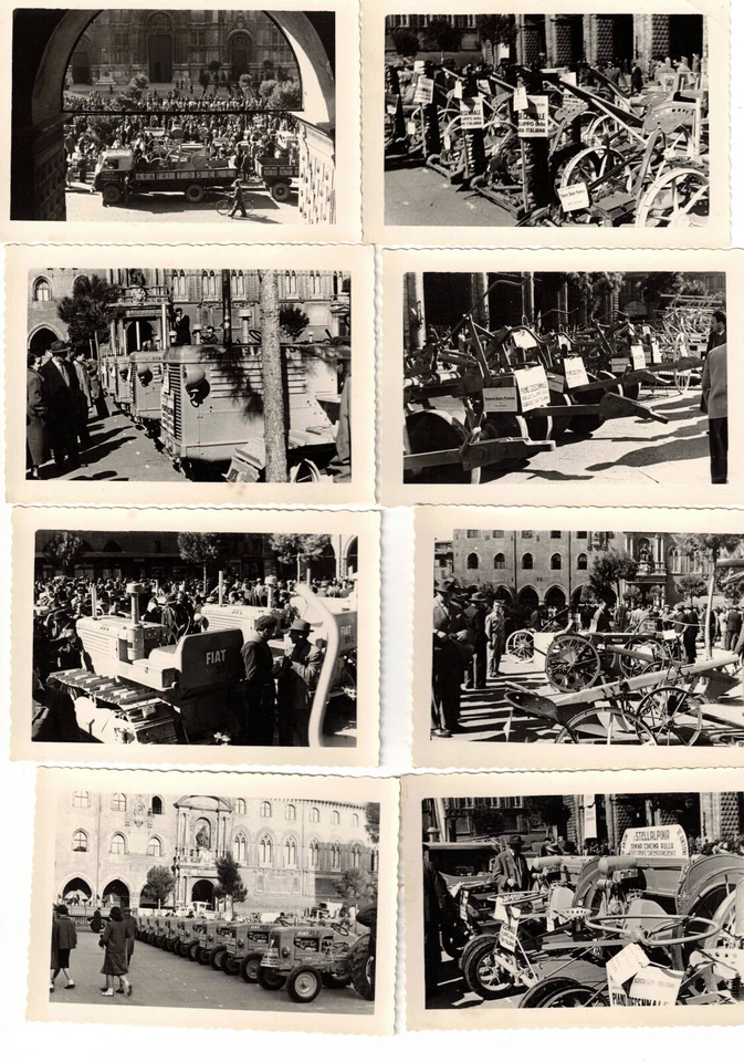 BOLOGNA 1952 eccezionale lotto 47 fotografie Min. Fanfani Card.Lercaro leggere - Immagine 4 di 4