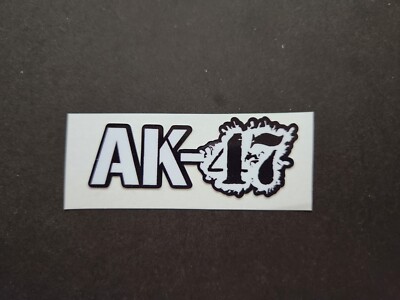 ak　エーケー　ステッカー AK-47 Assault rifle Decal Sticker Kalashnikov ak47 automatic Gun
