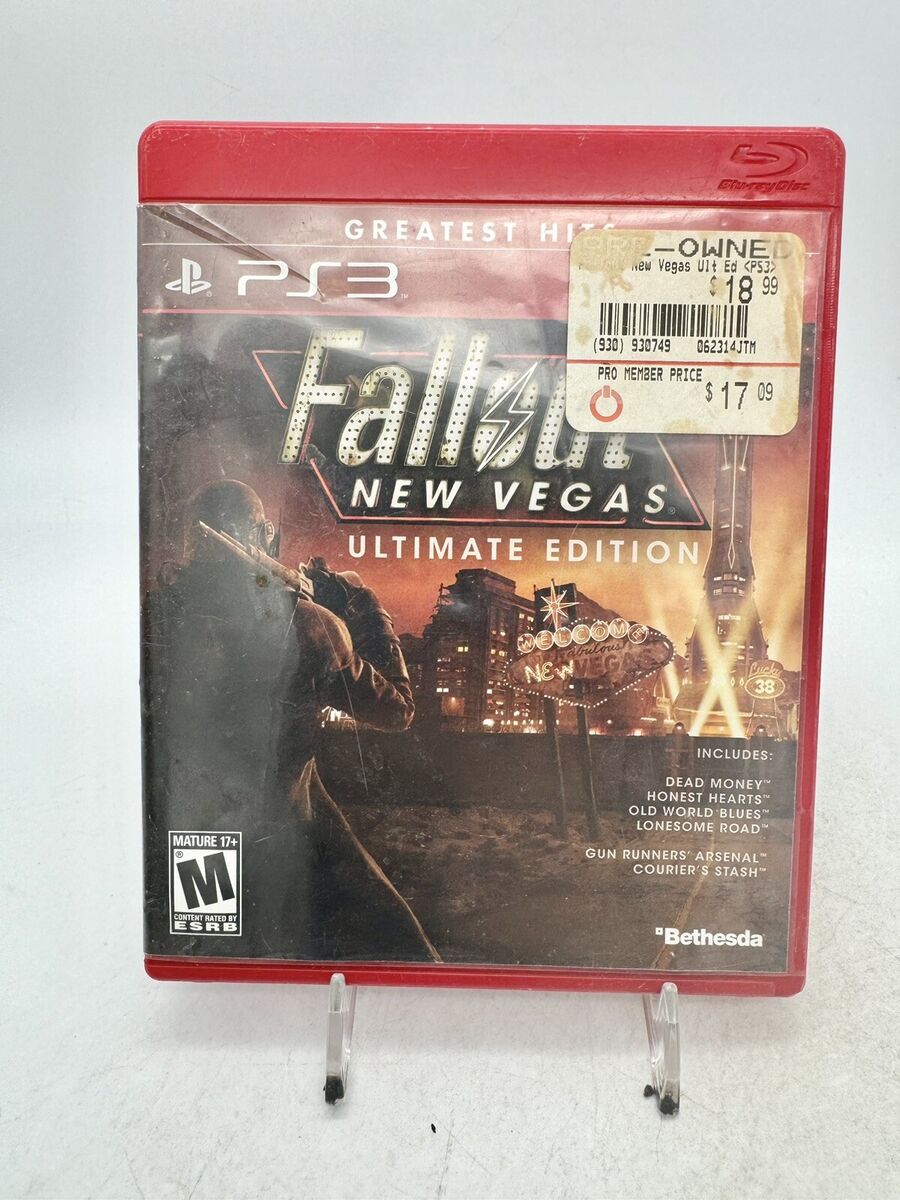 Fallout New Vegas Ultimate Edition Sony PlayStation 3/PS3 Fallout New Vegas Ultimate Edition Sony PlayStation 3/PS3