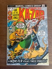 Astonishing Tales 18 Marvel Comics Ka-Zar Lord of Jungle 1973 - One Owner Ever