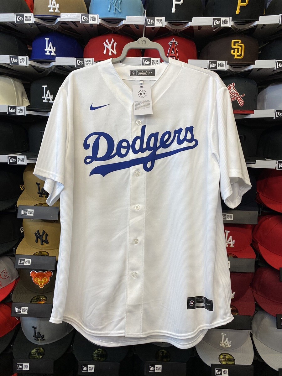 Los Angeles Dodgers Nike Home White Jersey (Sz XL) Official
