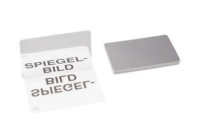 WISSNER AKTIV LERNEN Spiegel groß 10 Stück Spiegelschrift Symmetrie Geometrie Mathe lernen