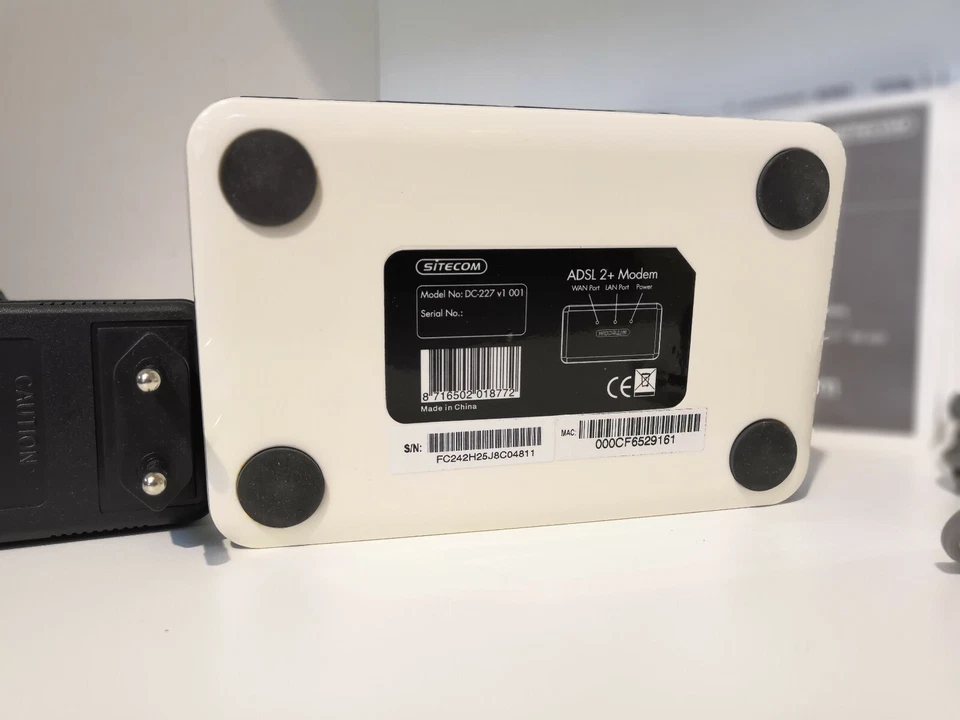 SITECOM  ADSL 2+ Modem , Model: DC-227 v1 001 - Bild 4 von 4