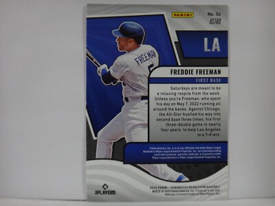 2022 Panini Chronicles Revolution Astro Freddie Freeman #56 | eBay