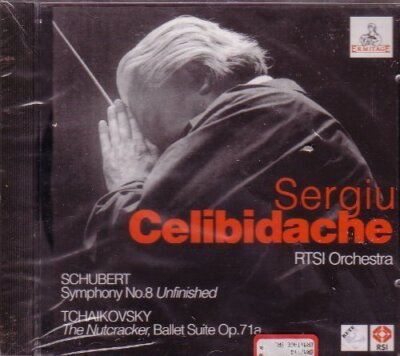 Sergiu Celibidache Franz Schubert Symphony No.8, Tchaikovsky:Nutcrakcer B.. [CD]