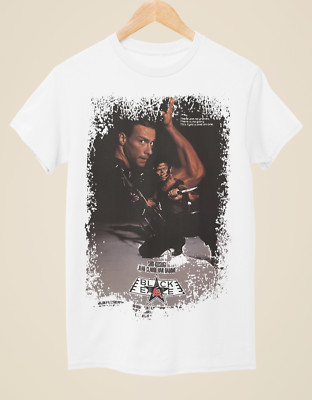 T-Shirt Black Eagle - Film Poster inspiriert Unisex weiß