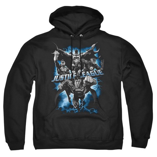 Justice League Of America "Justice Storm" Pullover Hoodie or Crewneck Sweatshirt - Picture 5 of 7
