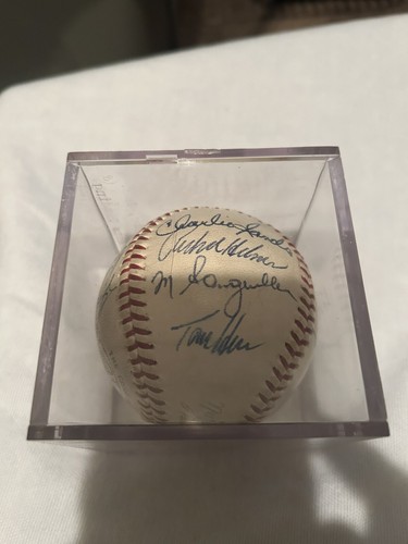 Pittsburgh Pirates Signed Team Baseball AUTOGRAPH Auto Mid 1970s - Picture 9 of 9