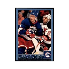 1995 Bowman Deron Quint RC Winnipeg Jets #107
