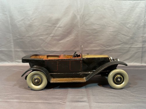 Antique Tin Toy Car by JEP France 1930 clockwork vintage - Picture 7 of 11