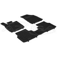 3D Gummi-Fußmatten hohe Gummimatten für Skoda Enyaq iV/VW ID.4/Audi Q4 e-tron
