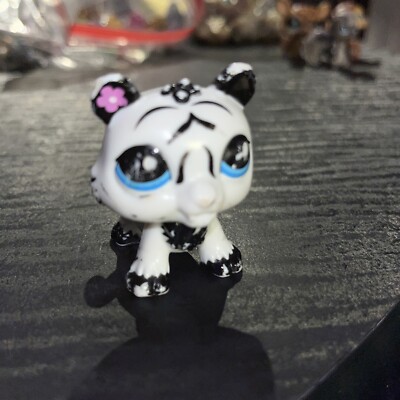 ペット・ショップ・ボーイズ Littlest Pet Shop LPS #2363 Saber Tooth Tiger Blue Eyes