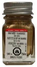 Testors 1/4 oz Gold Enamel Model Paint 1144TT