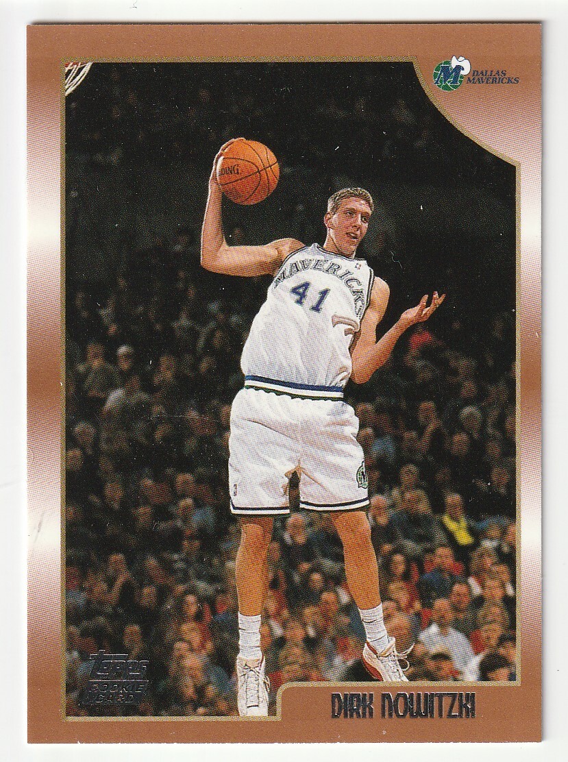 1998 Topps Dirk Nowitzki Rookie #154 NRMT/MINT