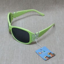 Butterfly Kids Collection Fashion Eyewear Sunglasses Green Frame Dark Lens 2242