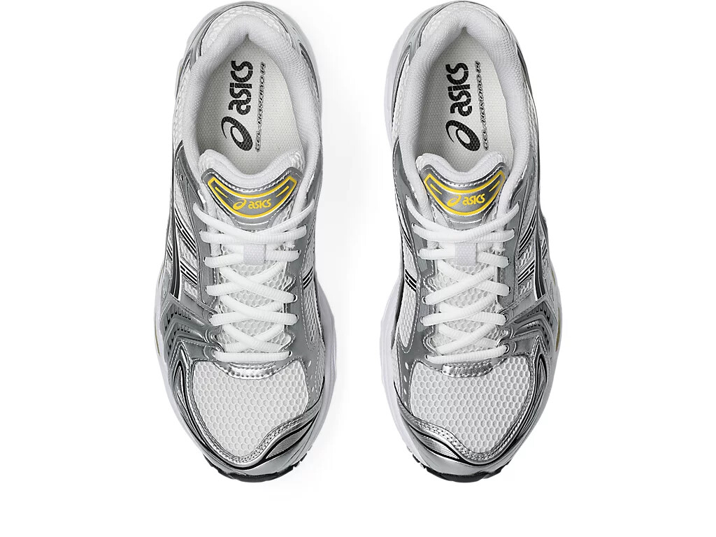 【ASICS】Gel-Kayano 14★1203A537-101★Tai Chi Yellow ASICS GEL-KAYANO 14 1203A537 101 White Tai Chi Yellow Sports