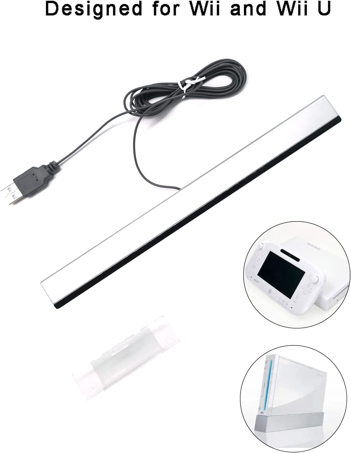 Tuboopy Dolphin Bar USB Wii Sensor Bar, PC Wii Infrared Ray Motion Sensor Bar fo - Picture 3 of 12