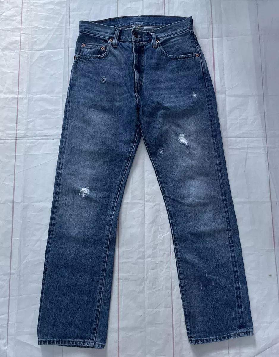 Vintage Levis 505-0217 Selvedge Redline Single Stitch LVC Clothing Denim  Jeans