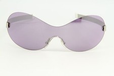 COURREGES PARIS AC 007 AW Steel Women Sunglasses PC Purple Lens Italy 20-10