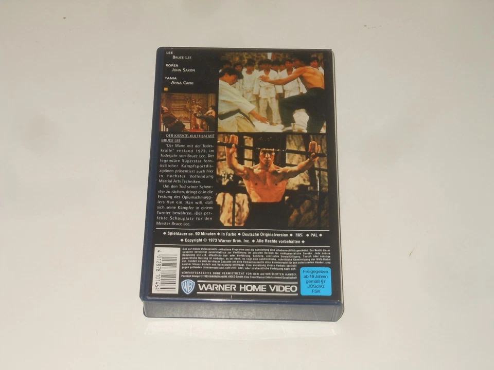 Der Mann mit der Todeskralle - VHS Video - WARNER HOME VIDEO 61006 - Bruce Lee - Bild 2 von 3