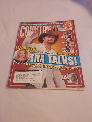 2005 March 28, Country Weekly Magazine,  Tim Talks Interview W/Tim McGraw(CP405)