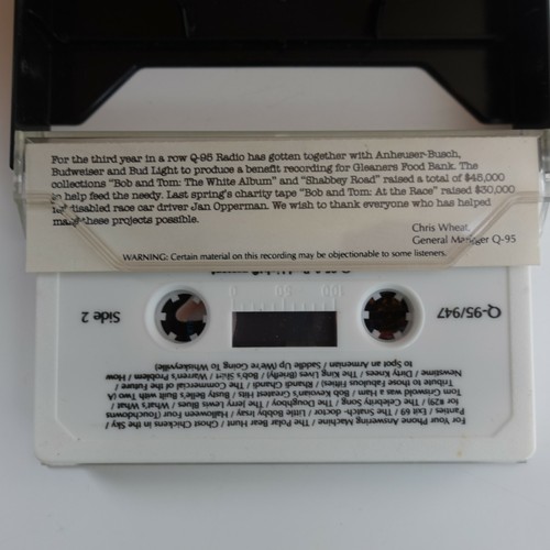 Bob and Tom Last Train To Whiskeyville (Cassette) - Picture 2 of 2