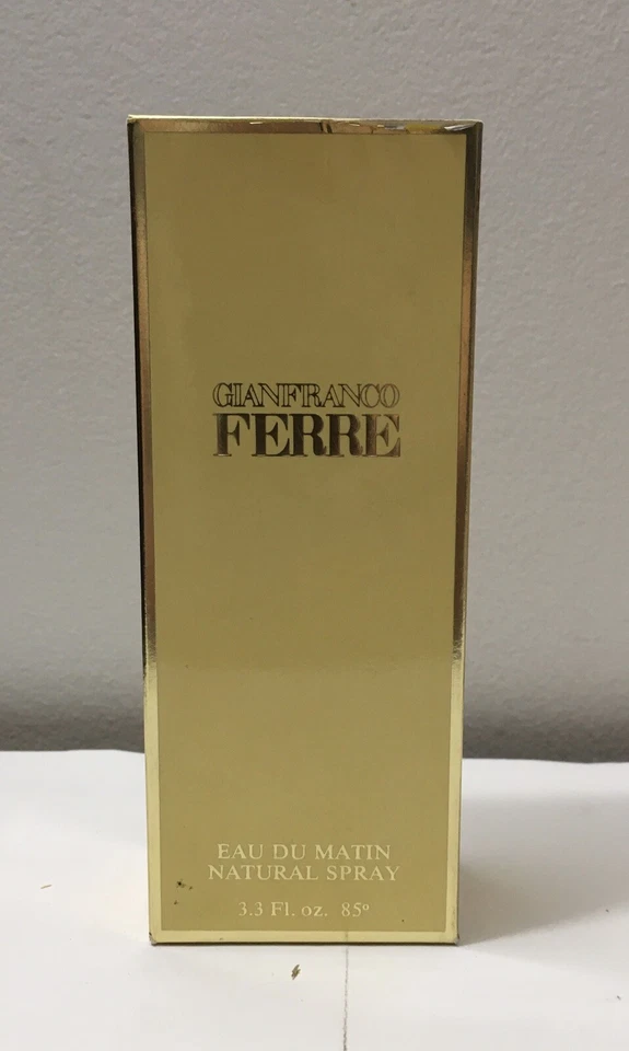 De colección Gianfranco Ferre aue du Matin Spray 3.3 Fl.Oz EDT Mujeres Raro. Foto 2 de 3