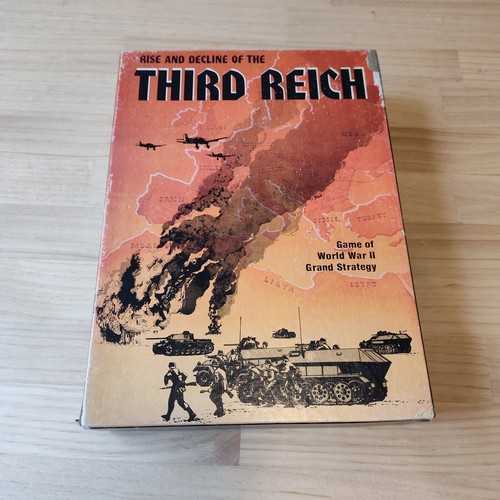 Vintage 1974 Rise and Decline of the Third Reich Game by Avalon Hill - Picture 8 of 13