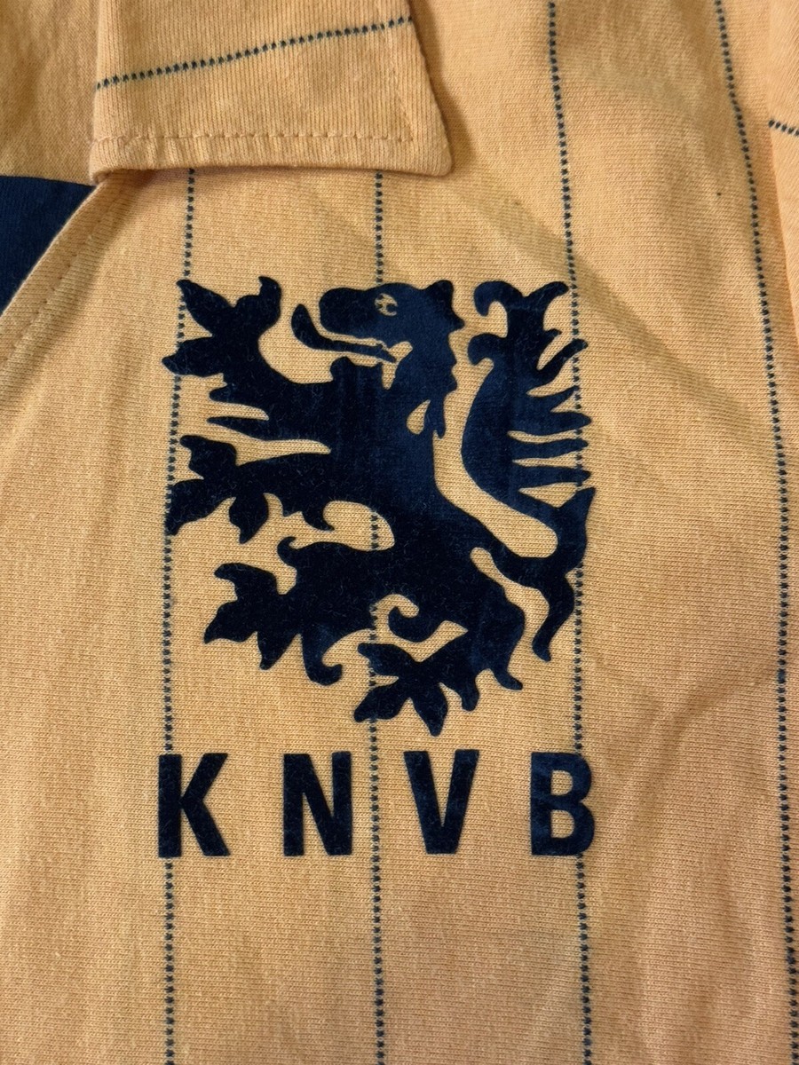 NETHERLANDS HOLLAND VINTAGE 1984 ADIDAS HOME SOCCER JERSEY #14