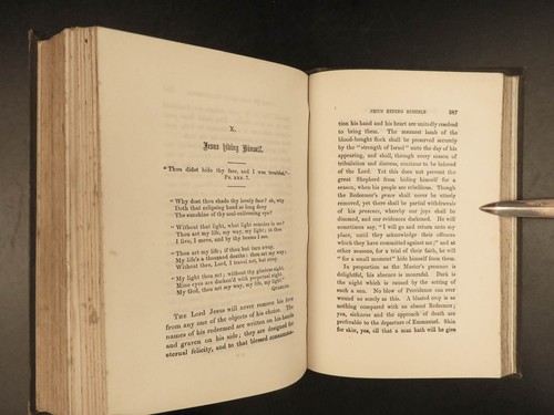 1882 Charles SPURGEON Saint and His Saviour Baptist Puritan Bible Devotional - Picture 16 of 19