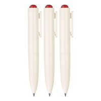Kugelschreiber 0,5Mm Schwarze Tinte Rot/Weiß 3 StüCk
