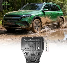 Engine Splash Shield For Benz EQB350 2022-2024 Heavy Skid Plate W/Service Hole