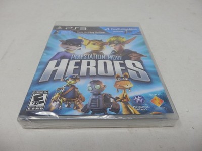 NEW SEALED Playstation 3 PS3 Move Motion Heroes Game