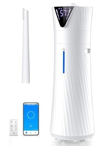 2000 Sq Ft Smart App Control Cool Mist White