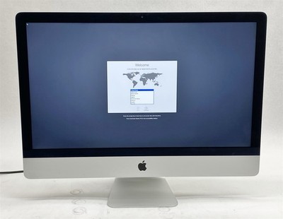 Apple iMac 13,2 A1419 27'' AIO i5-3470S 2.90GHz CPU 8GB RAM 1TB HDD OS Catalina