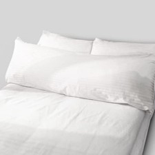 100 Cotton Pillow Protector with Zipper Waterproof Cover 20 x 54