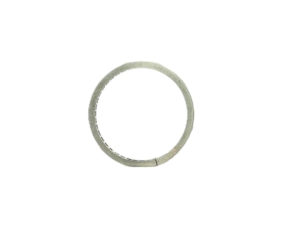 Tiffany & Co. Conjunto de canais de platina corte quadrado anel banda rubi eternidade - Imagem 3 de 4