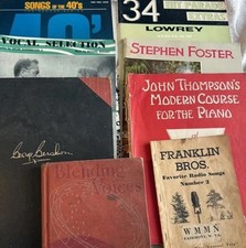 Vintage Sheet Music And Song Books Eclectic Lot
