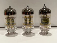 Electro Harmonic 12AX7EH Lot of 3 Russian Made Vacuum Tubes Used & Tested