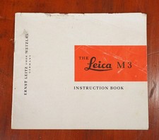 LEITZ LEICA M3 DS INSTRUCTION BOOK/226726