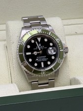 Rolex Submariner - 16610LV ‘Kermit’ - 2008 - Box & Accessories - £8750 Collect