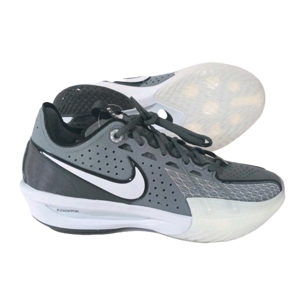 シューズ(男性用) NIKE AIR ZOOM G.T. CUT3 GREY 28cm Nike Air Zoom GT Cut 3 Cool Grey Football Grey Sail Black