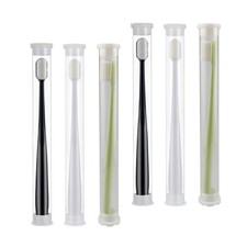 6 Pcs Nano Toothbrushes Extra Fine Bristles for Sensitive Teeth Cleaning
