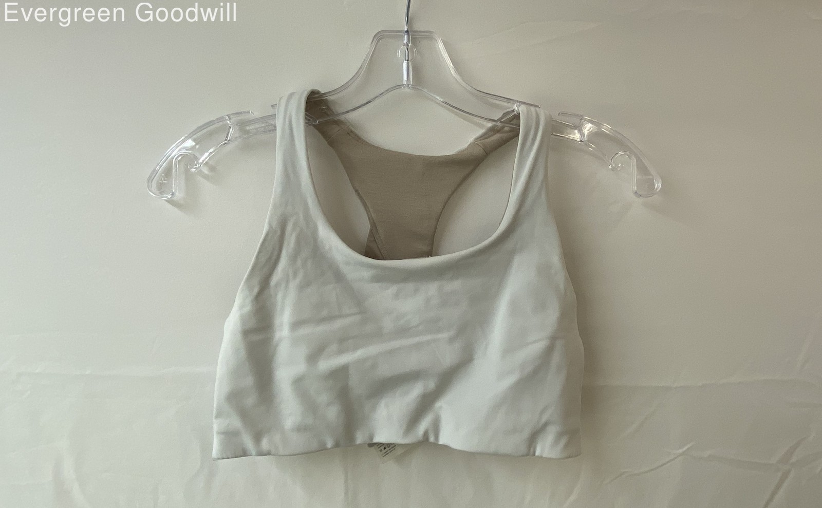 Lululemon Women's Gray Racerback Strap Invigorate High Support Sports Bra Size 4